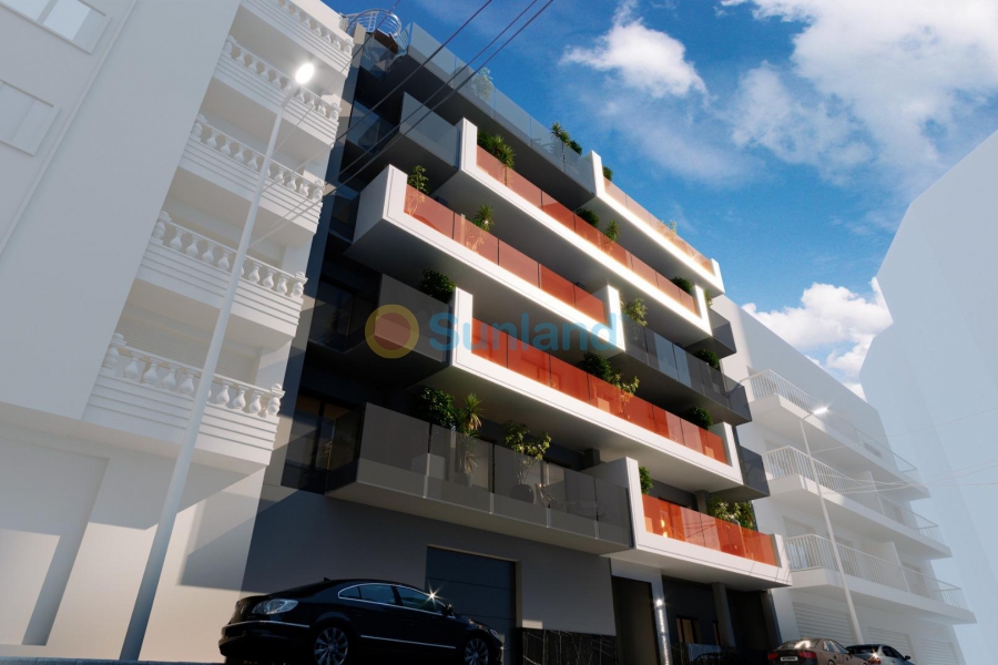 Ny bygg - Takvåning - Torrevieja - Centro