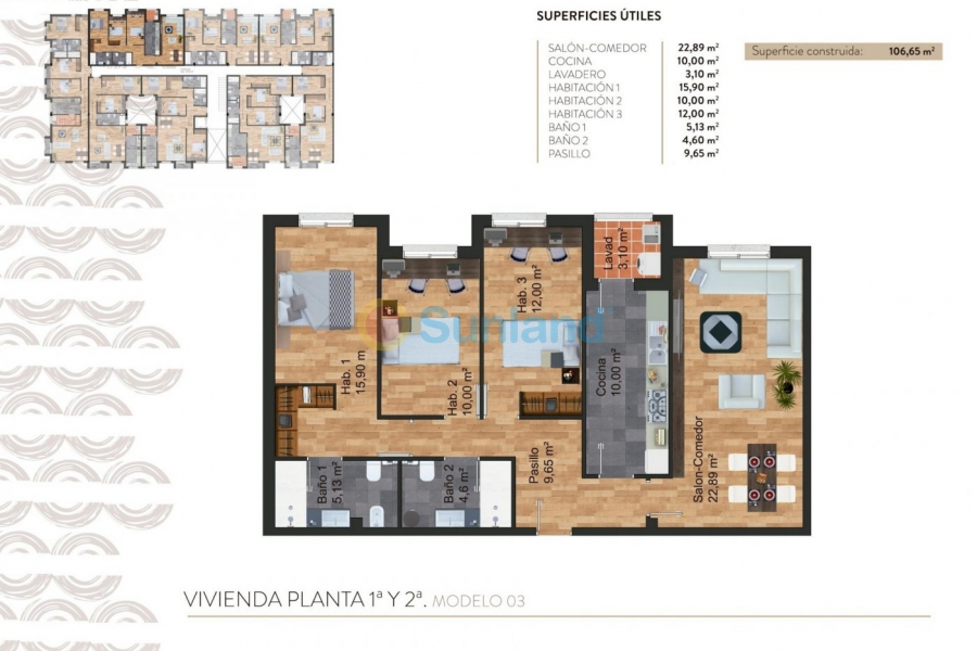 Ny bygg - Lägenhet - Torre Pacheco - Torre-pacheco