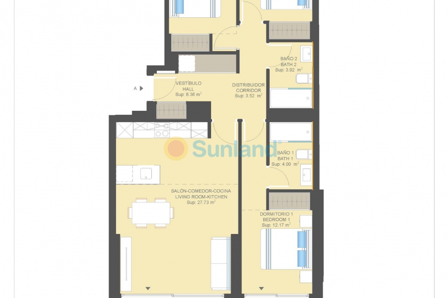 Ny bygg - Lägenhet - Orihuela Costa - Campoamor