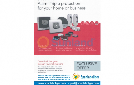 Spaniaboliger se ha convertido en agente oficial de Securitas en España