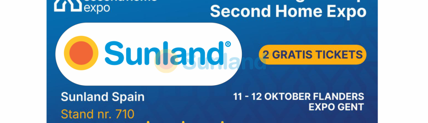 Посетите нас на выставке «Second Home Expo» в Генте, Бельгия, 11–12 октября 2025 г.