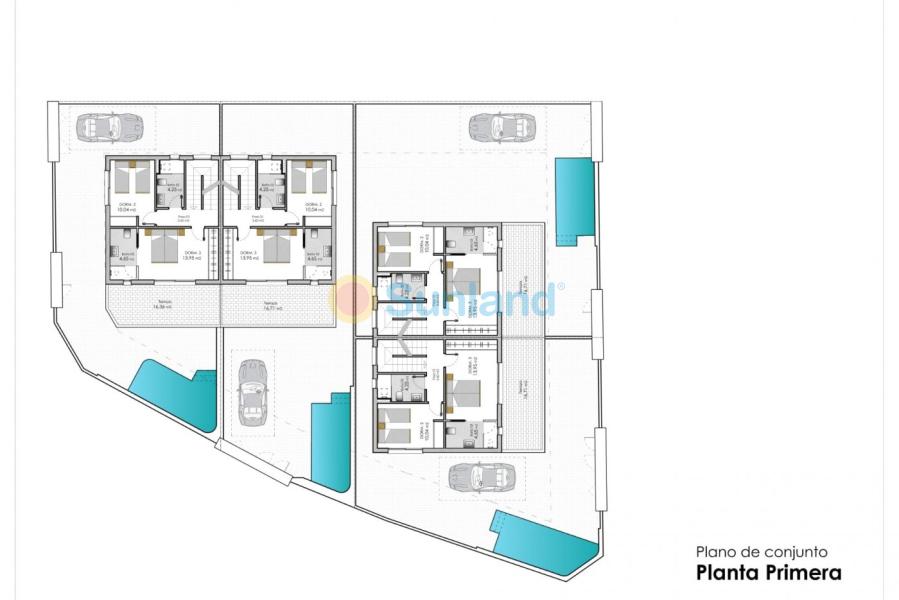 New Build - Semidetached - Orihuela costa - pueblo