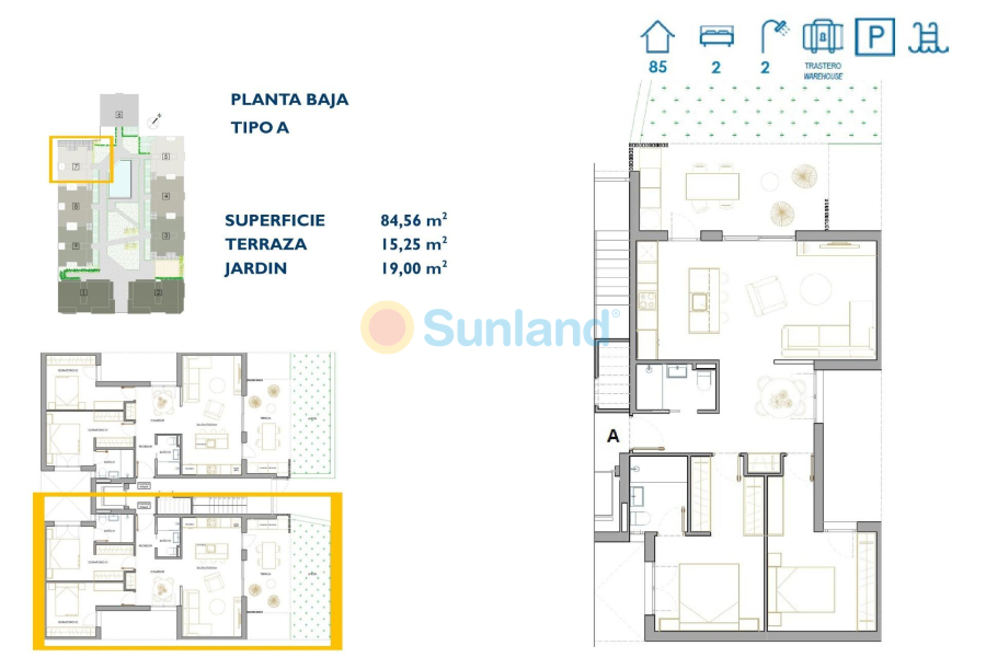 New Build - Ground floor apartment - San Pedro del Pinatar - Pueblo