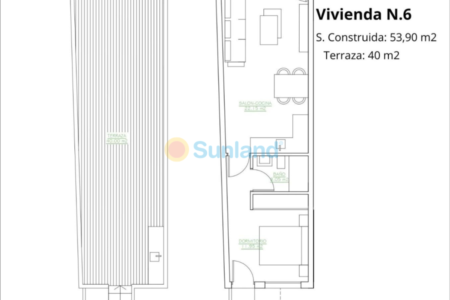 Nueva construcción  - Top Floor Bungalow - San Pedro del Pinatar - Los antolinos