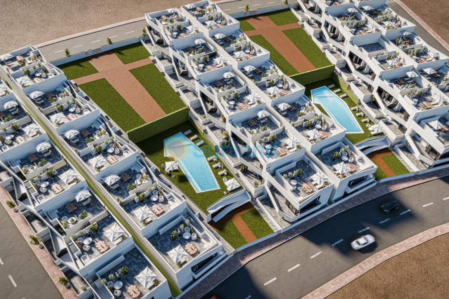 New Build - Top Floor Bungalow - San Miguel De Salinas - Pueblo