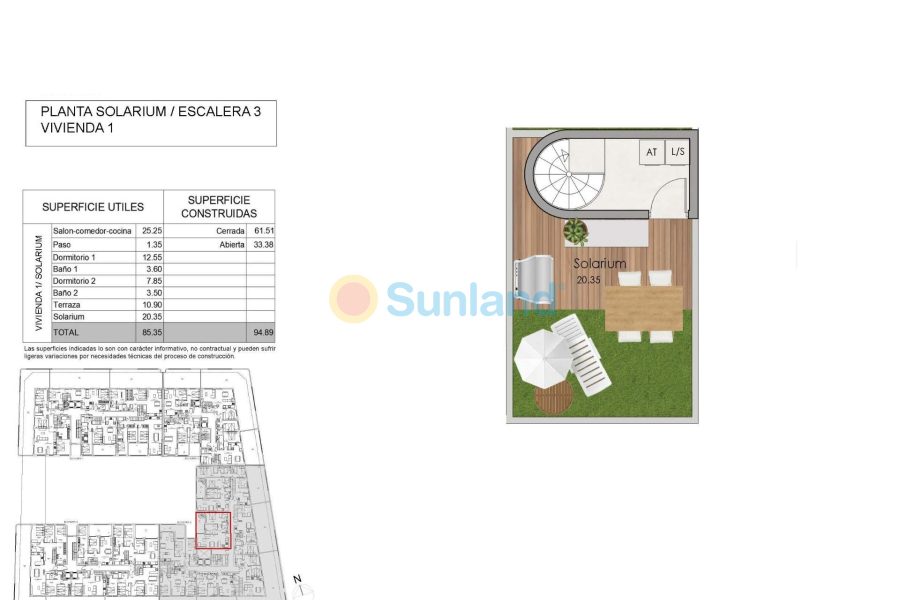 Ny bygg - Toppleilighet - Santa Pola - Estacion de autobuses