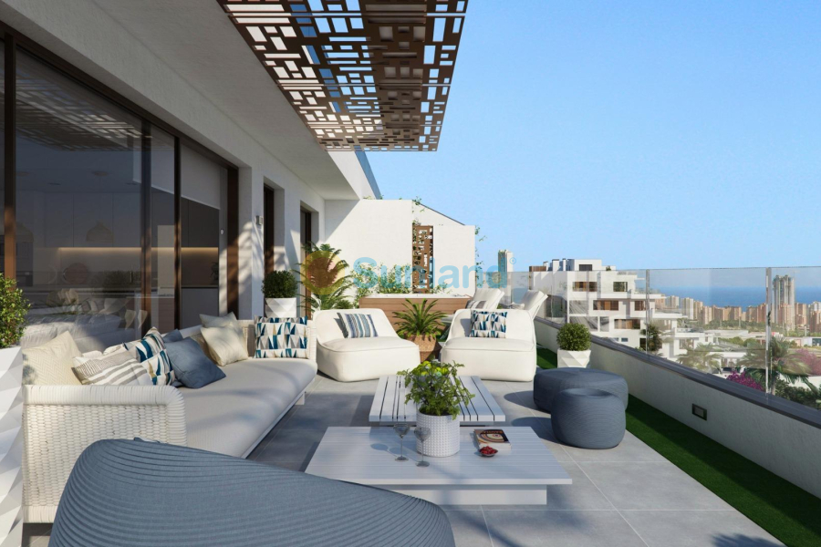 Nueva construcción  - Ground floor apartment - Finestrat - Seascape
