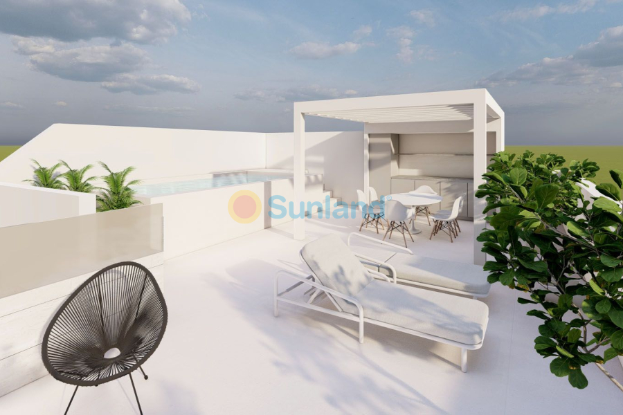 New Build - Top Floor Bungalow - Orihuela costa - pueblo