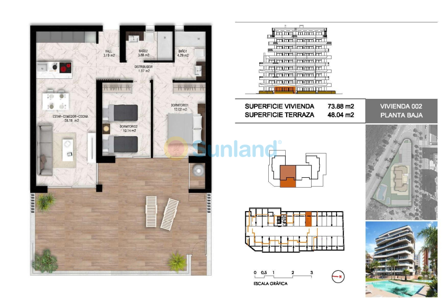 Nueva construcción  - Ground floor apartment - Guardamar del Segura - PUERTO