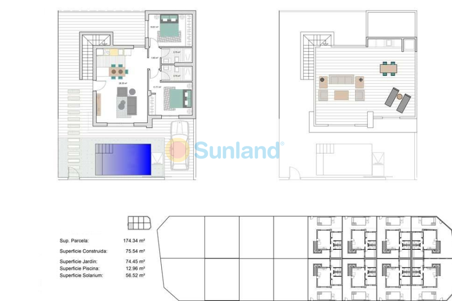 New Build - Semidetached - Torre Pacheco - Roldán