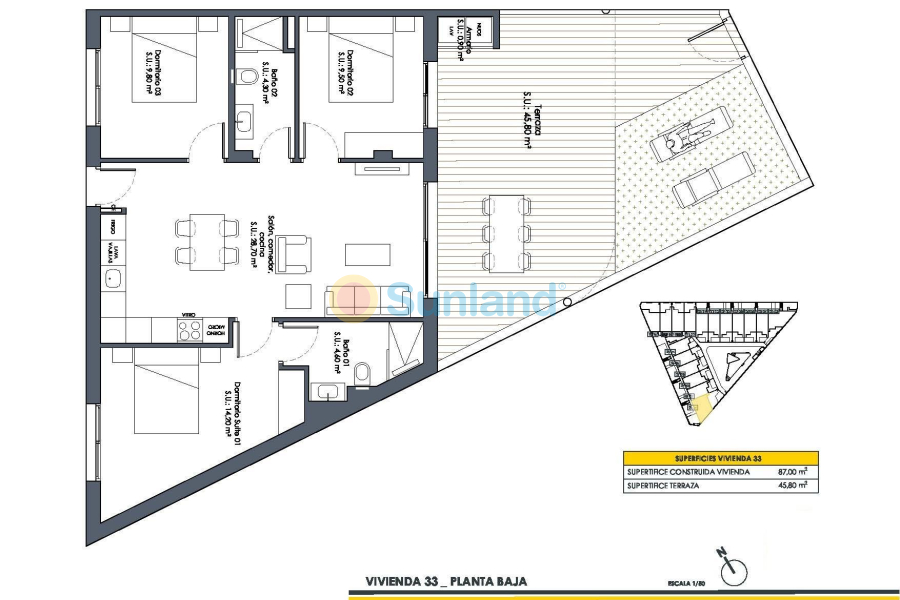 Ny bygg - Ground Floor Bungalow - San Fulgencio - Pueblo
