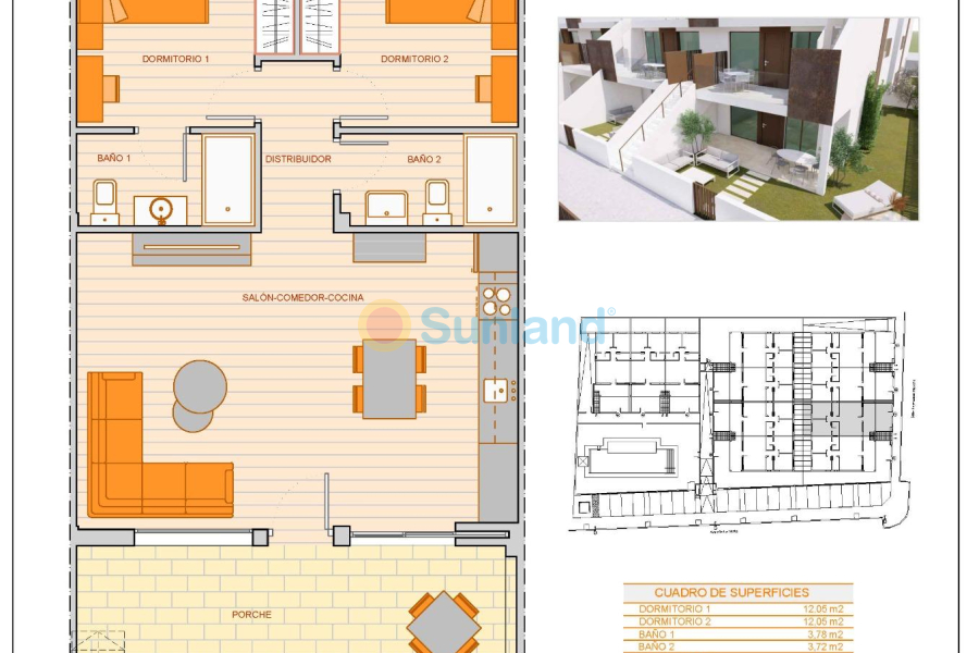 New Build - Ground Floor Bungalow - Orihuela costa - pueblo