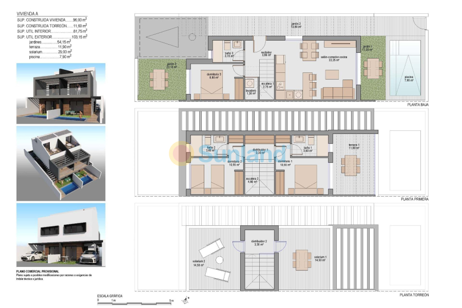 New Build - Semidetached - San Javier - Santiago de la Ribera