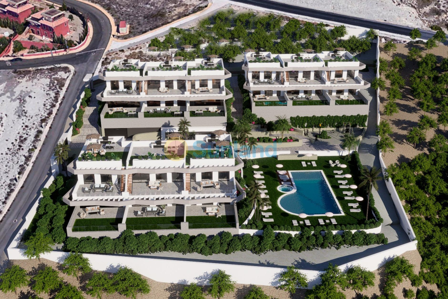 Ny bygg - Top Floor Bungalow - Finestrat - Balcón de finestrat