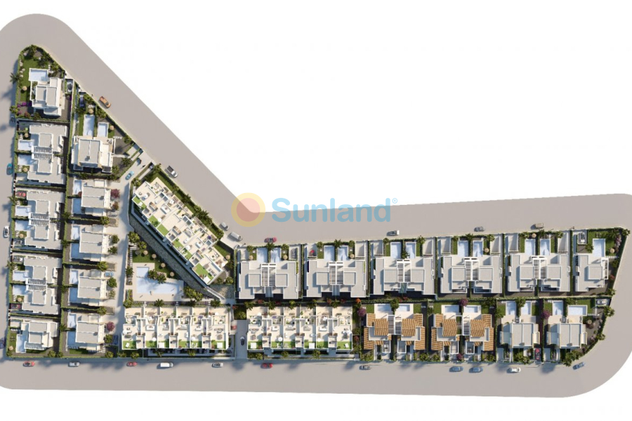 Ny bygg - Semidetached - Algorfa - La finca golf