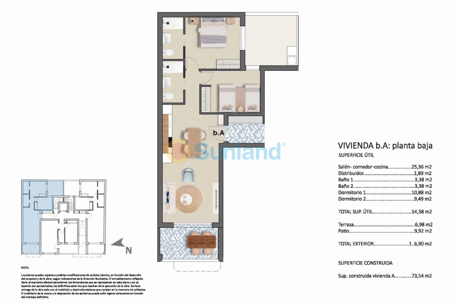 New Build - Ground floor apartment - Orihuela costa - Torre de la Horadada