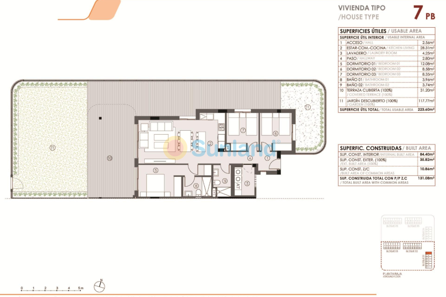 New Build - Ground floor apartment - Torrevieja - La Hoya