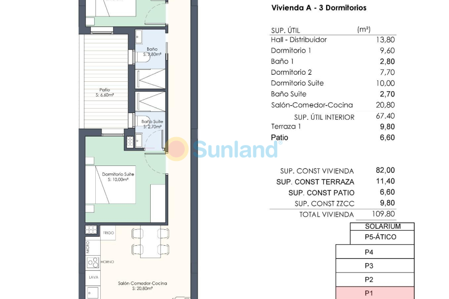 Ny bygg - Leilighet - Torrevieja - Habaneras