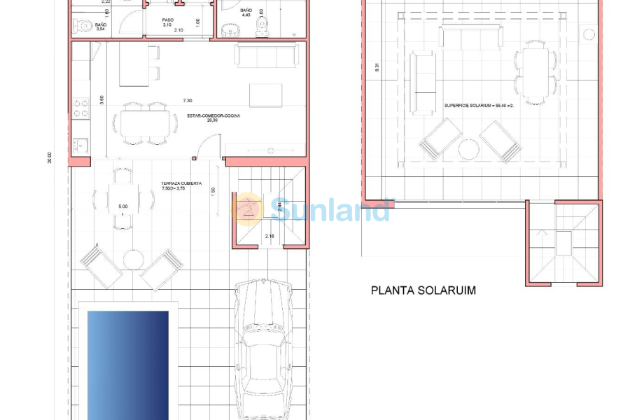 New Build - Town House - Fuente Alamo - La Pinilla