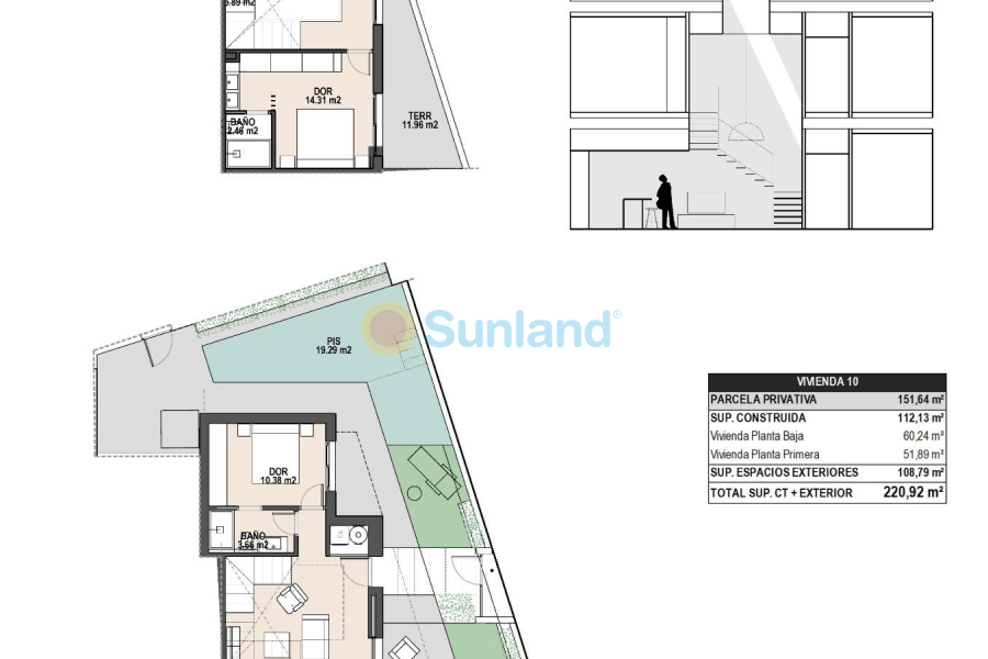 New Build - Semidetached - Orihuela costa - parques de Andromeda