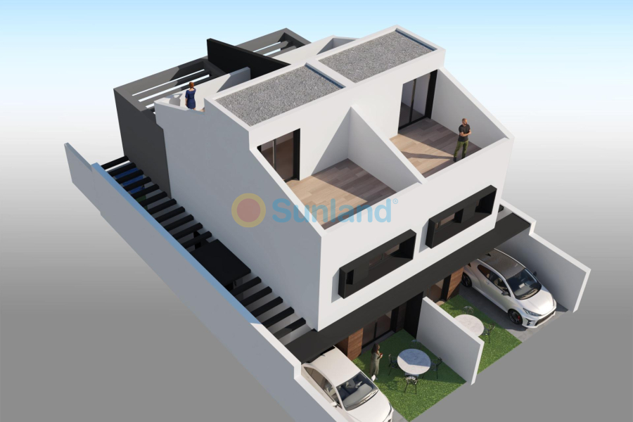 New Build - Semidetached - San Javier - Santiago de la Ribera