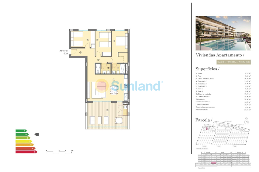 New Build - Ground floor apartment - Mutxamel - Bonalba-cotoveta