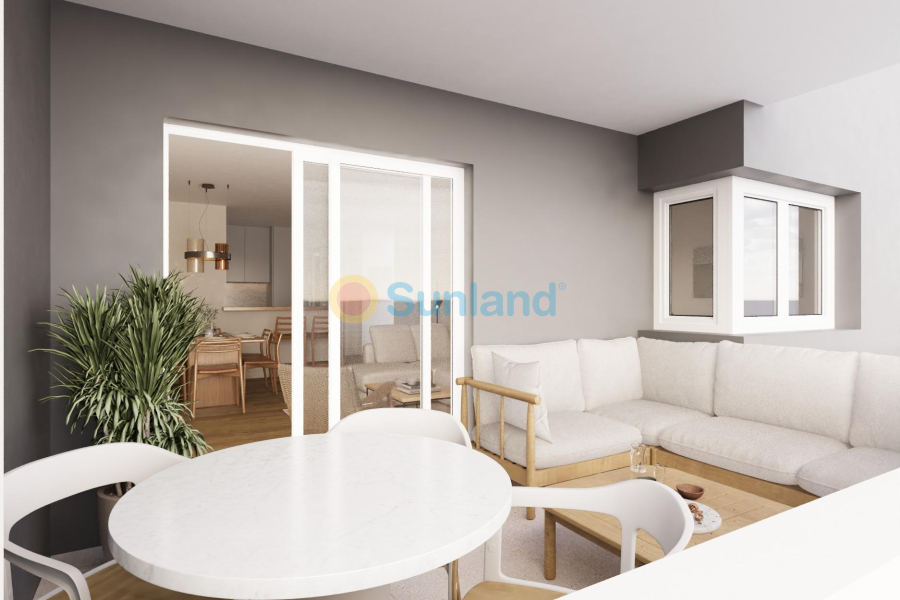 New Build - Ground floor apartment - Aguilas - Playa de Levante