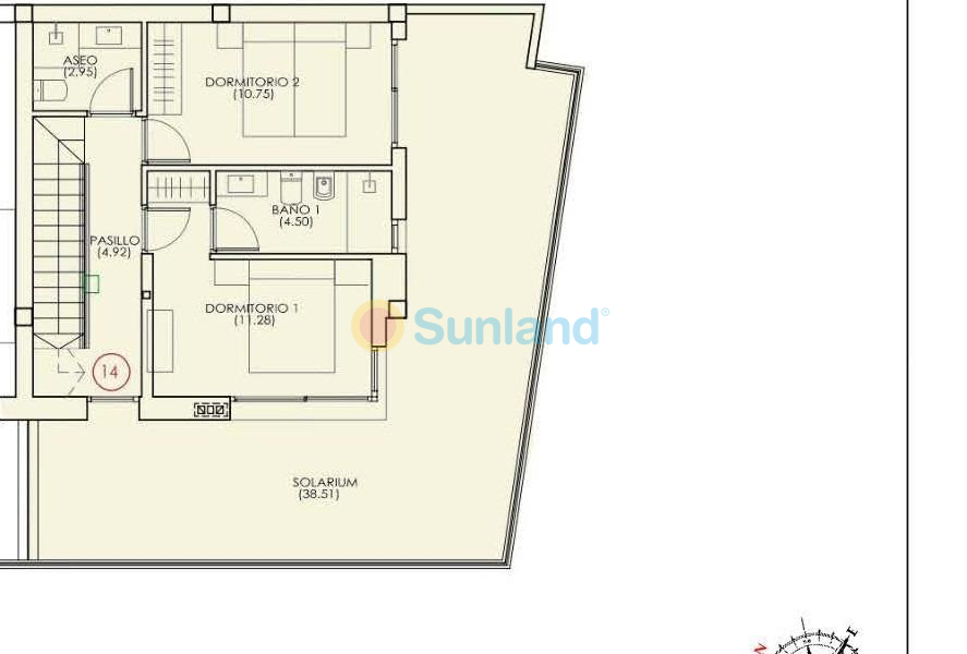 Ny bygg - Toppleilighet - Torrevieja - Playa del Cura