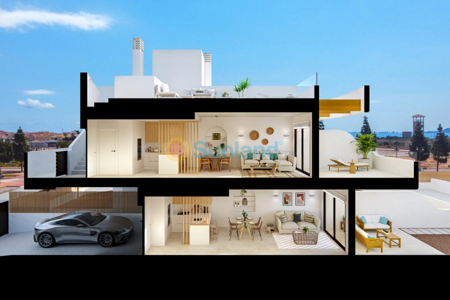 Nueva construcción  - Ático - Los Alcázares - Serena Golf