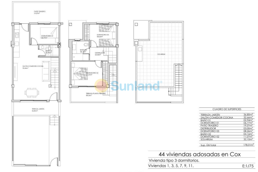 New Build - Town House - Cox - San Fernando