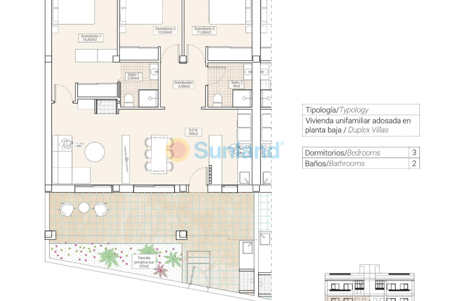 New Build - Ground Floor Bungalow - Hondón de las Nieves - El Salero