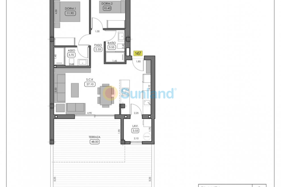 New Build - Ground Floor Bungalow - Algorfa - La finca golf