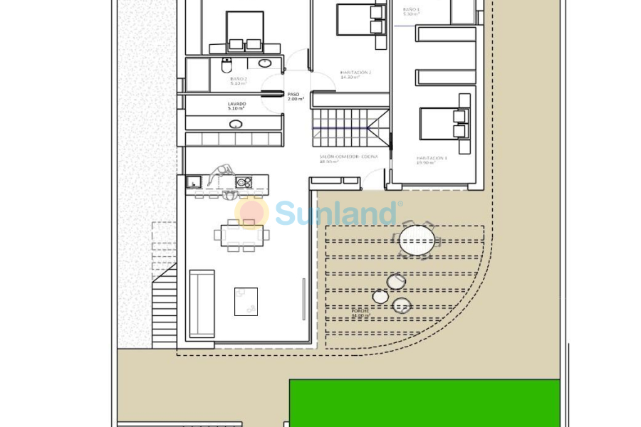 New Build - Villa - Finestrat - Campana garden