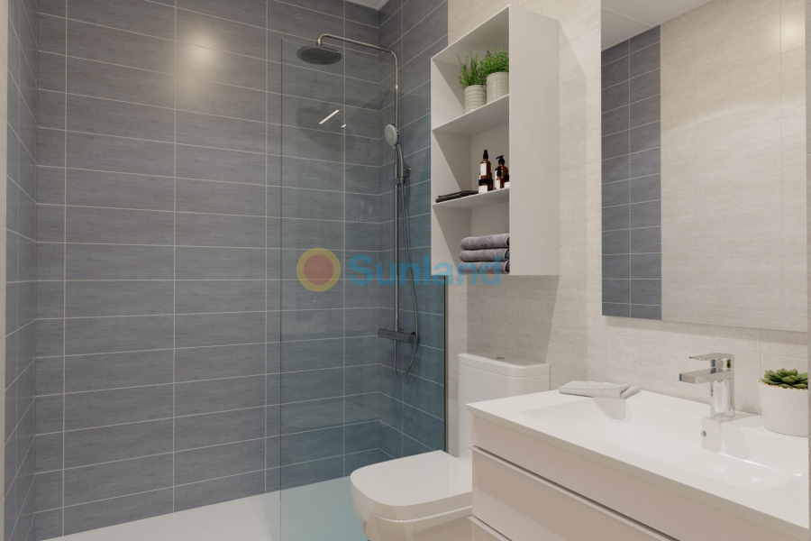 New Build - Ground floor apartment - Algorfa - Pueblo