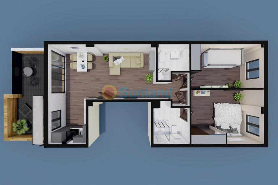 New Build - Penthouse - Pilar de la Horadada - pueblo