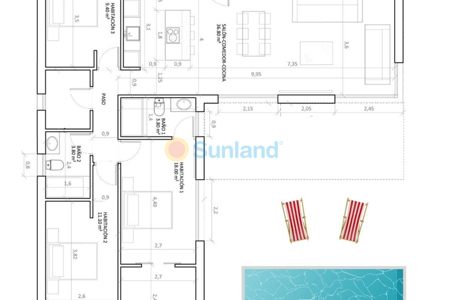 New Build - Villa - Hondón de las Nieves - Urbaniz La Montañosa