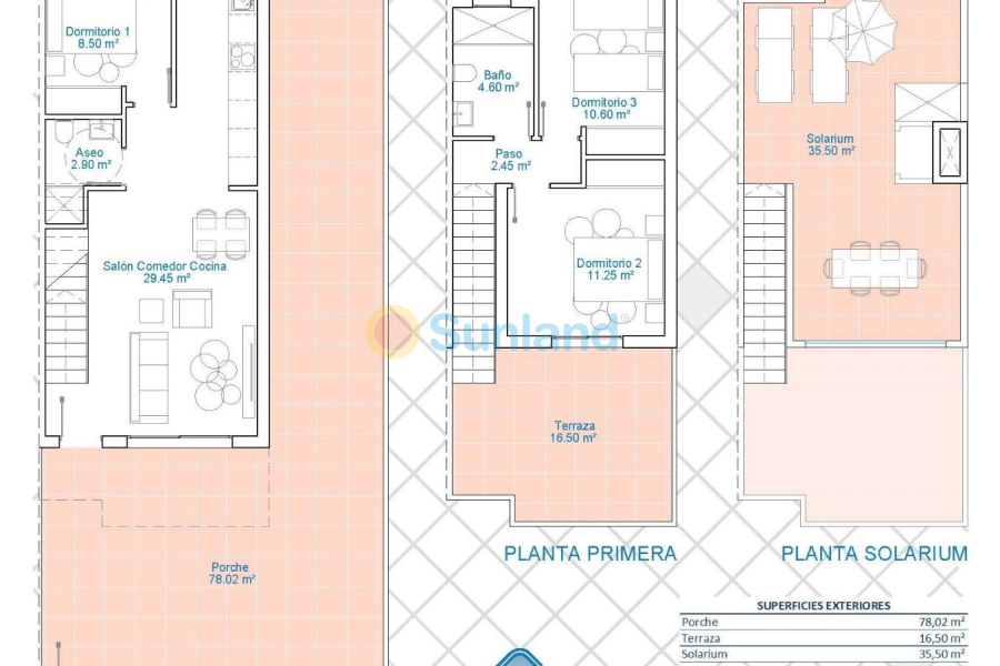 New Build - Semidetached - Orihuela costa - Lo Monte
