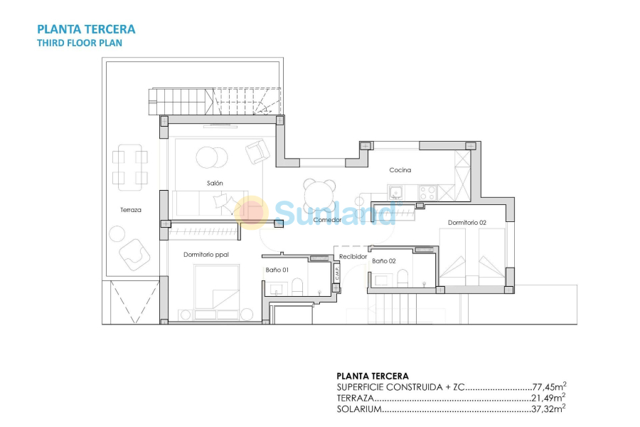New Build - Penthouse - Torre Pacheco - Santa Rosalia Lake And Life Resort