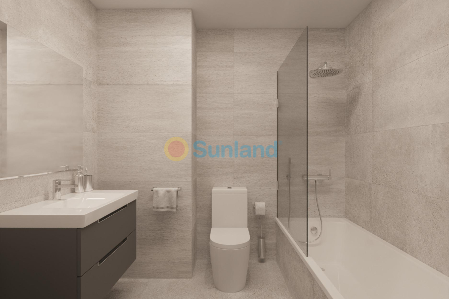 New Build - Ground floor apartment - Aguilas - Playa de Levante