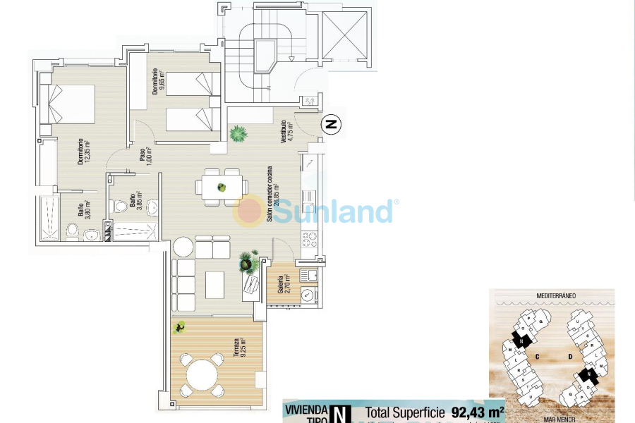 New Build - Apartment - La Manga del Mar Menor - La Manga