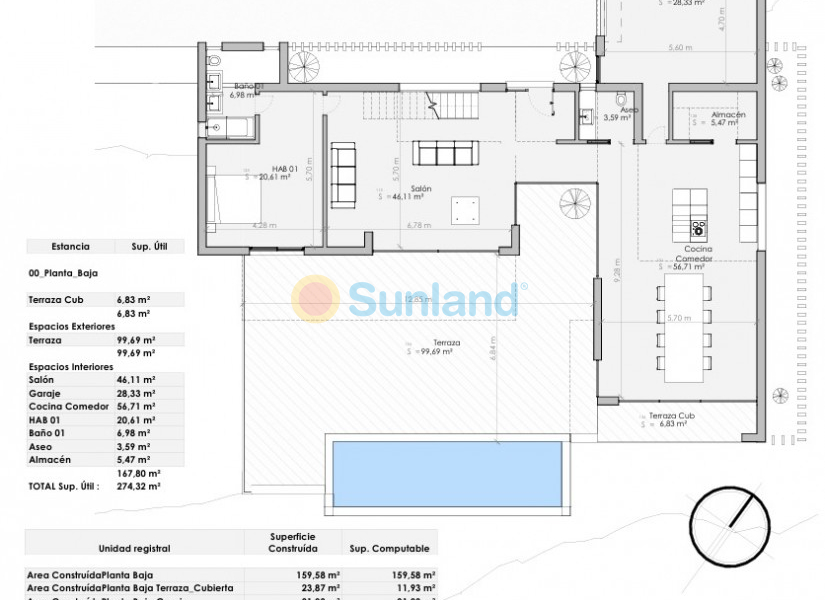 Använda fastigheter - Tomt - Crevillente
