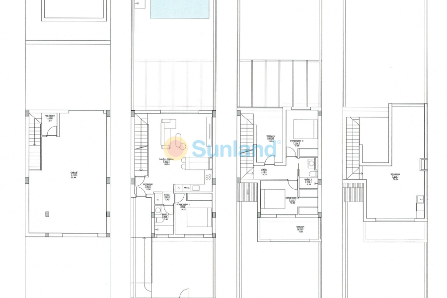 Ny bygg - Town House - Los Alcázares - Serena Golf