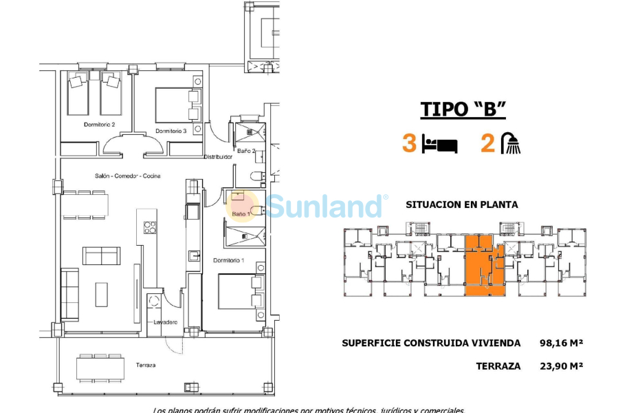 Ny bygg - Leilighet - San Miguel De Salinas - Pueblo