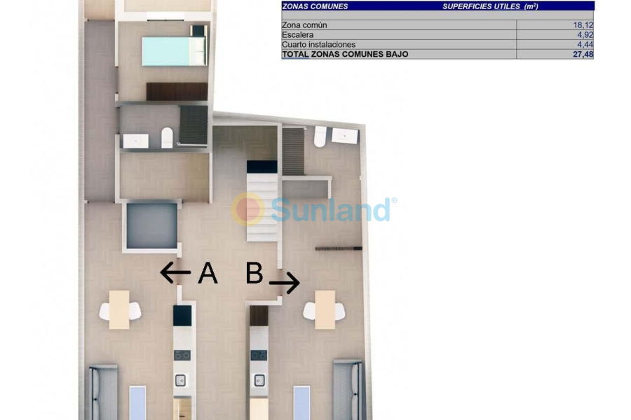Ny bygg - Ground floor apartment - Torrevieja - Centro