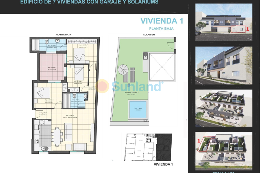 Nueva construcción  - Ground floor apartment - Pilar de la Horadada - pueblo