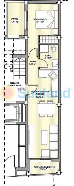 New Build - Ground floor apartment - Torrevieja - Centro