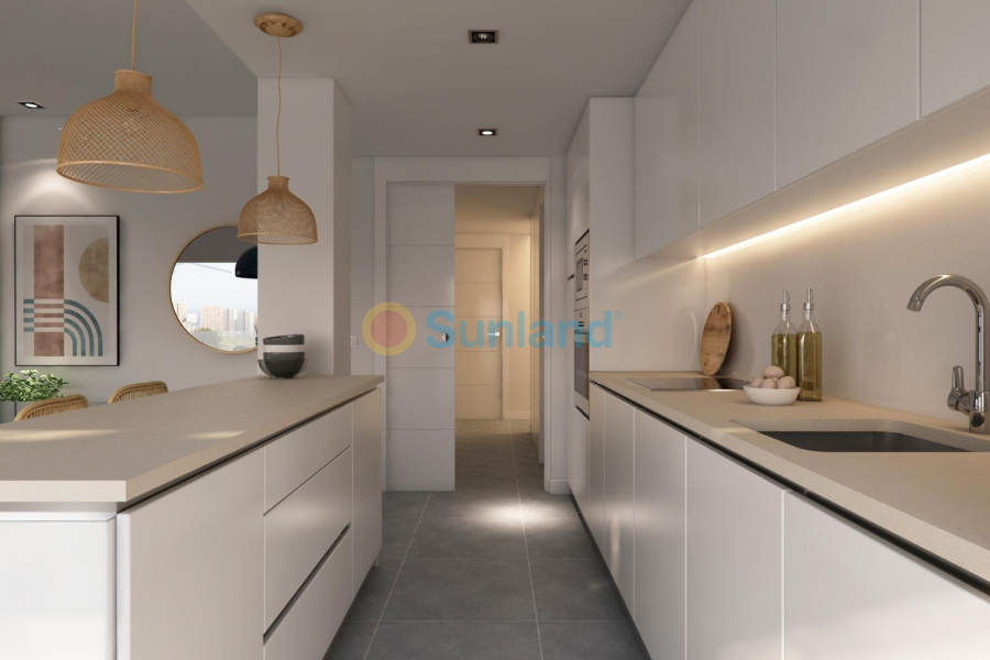 Nueva construcción  - Ground floor apartment - Finestrat - Seascape