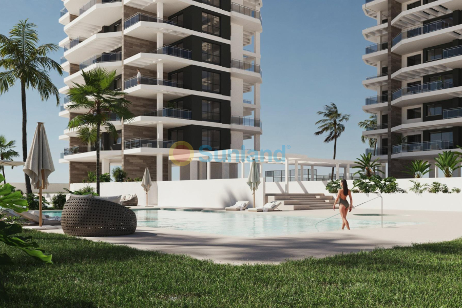 New Build - Apartment - Calpe - Playa Arenal
