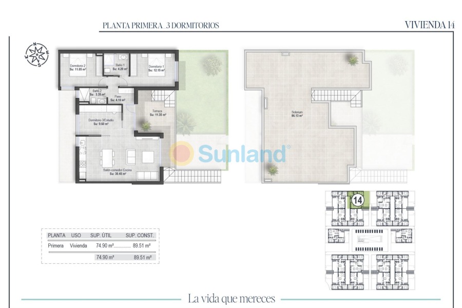 Ny bygg - Top Floor Bungalow - Alhama de Murcia - Condado de Alhama