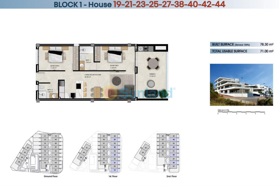 Ny bygg - Toppleilighet - La Marina - La Marina del Pinet